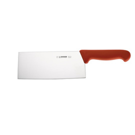 Chinesisches Hackmesser | Grifffarbe rot | Klingenlänge 19 cm Produktbild