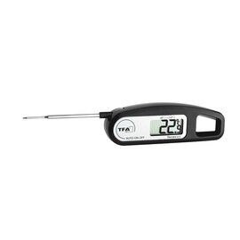 Universal-Küchen-Einstichthermometer Thermo Jack schwarz digital | -40°C bis +250°C  L 192 mm Produktbild