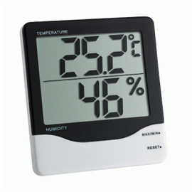 Thermo-Hygrometer digital | -10°C bis +60°C | 1	0 - 99%rf Produktbild