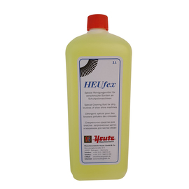 Spezial-Reinigungsmittel HEUfex 1 Liter Flasche passend für Schuhputzmaschine Produktbild