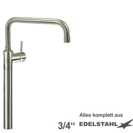 Säulenbatterie Master 3/4" C-Auslauf gerade | Hebelmischer Ausladung 300 mm Produktbild