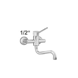 Wandbatterie profi 3/4" Ausladung 225 mm schwenkbarer Auslauf unten Produktbild