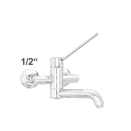 Wandbatterie zaya 1/2" Ausladung 250 mm | Hebel rund lang Produktbild