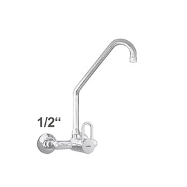 Wandbatterie profi 1/2" Ausladung 250 mm | kurzer Ringhebel C-Auslauf Produktbild