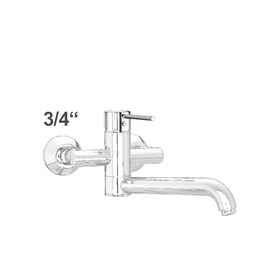 Wandbatterie zaya 3/4" Ausladung 300 mm Schwenkauslauf Produktbild