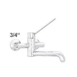 Wandbatterie zaya 3/4" Ausladung 300 mm | Hebel rund lang Produktbild