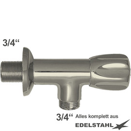 Wandventil 3/4" clarix | Sechskantgriff Produktbild
