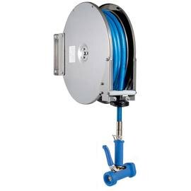 Schlauchaufroller Power Reel 3/4" mit Molkerei-Dampf-Gummischlauch 12 m Produktbild