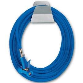 PowerJet Reinigungsset | Molkerei-Dampf-Schlauch mit Brause und Halter 1/2" 15 m blau Produktbild