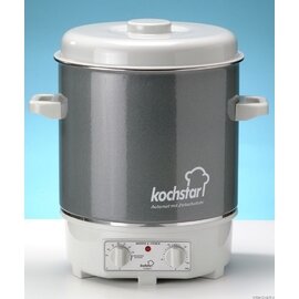 Glühweintopf | Einkochautomat WarmMaster S weiß grau | 27 ltr | 230 Volt 1800 Watt Produktbild