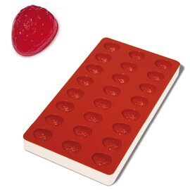 Backform  • Erdbeere | 24 Mulden | Muldenmaß 36 x 30 x H 20 mm Produktbild