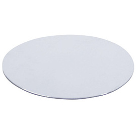 Tortenuntersetzer Pappe silber Ø 390 mm  H 25 mm Produktbild
