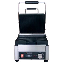 Kontaktgrill klein | 230 Volt | Gusseisen • gerillt • gerillt Produktbild