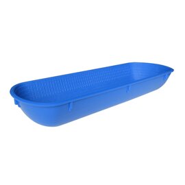 Brotform Kunststoff blau rechteckig Brotgewicht 1500 g  L 420 mm  B 140 mm Produktbild