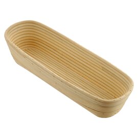 Gärkorb Kunststoff Hostalen Gärkörbchen Brotform hygienisch PP 1,5 kg lang 