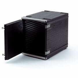 Isobox schwarz 77 ltr  | 635 mm  x 410 mm  H 550 mm Produktbild