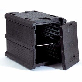 Isobox MULTISTAR schwarz 128 ltr  | 700 mm  x 490 mm  H 640 mm Produktbild