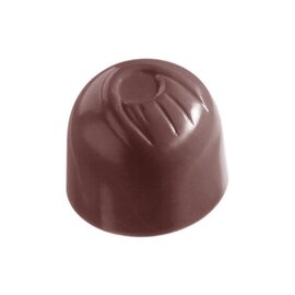 Schokoladenform  • Halbkugel  • rund | 21 Mulden | Muldenmaß Ø 29 x 24 mm  L 275 mm  B 135 mm Produktbild