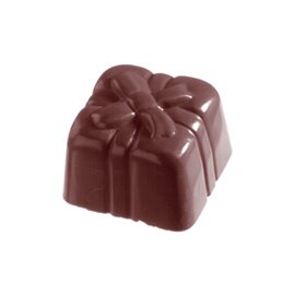 Schokoladenform  • quadratisch | 24 Mulden | Muldenmaß 29 x 29 x H 20 mm  L 275 mm  B 135 mm Produktbild