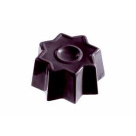 Schokoladenform  • Stern | 24 Mulden | Muldenmaß Ø 31 x 16 mm  L 275 mm  B 135 mm Produktbild