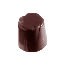 Schokoladenform  • rund | 24 Mulden | Muldenmaß Ø 27 x 25 mm  L 275 mm  B 135 mm Produktbild
