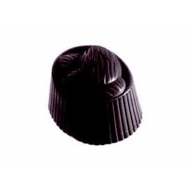 Schokoladenform  • oval | 24 Mulden | Muldenmaß 35 x 30 x H 21 mm  L 275 mm  B 135 mm Produktbild