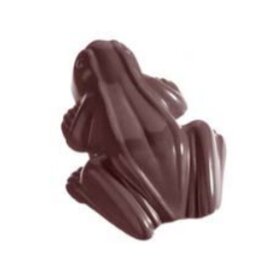 Schokoladenform  • Frosch | 18 Mulden | Muldenmaß 66 x 45 x H 14 mm  L 275 mm  B 135 mm Produktbild
