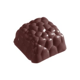 Schokoladenform  • quadratisch | 21 Mulden | Muldenmaß 32 x 32 x H 19 mm  L 275 mm  B 135 mm Produktbild