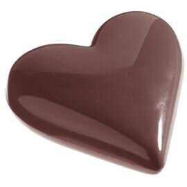 Schokoladenform|Doppelform  • Herz | Muldenmaß 95 x 83 x H 19 mm  L 275 mm  B 135 mm Produktbild 0 L