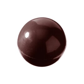 Schokoladenform  • Halbkugel | 24 Mulden | Muldenmaß Ø 30 mm  L 275 mm  B 135 mm Produktbild