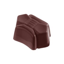 Schokoladenform | 24 Mulden | Muldenmaß 39 x 28 x H 18 mm  L 275 mm  B 135 mm Produktbild