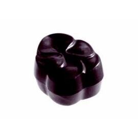 Schokoladenform  • Kleeblatt | 24 Mulden | Muldenmaß 30 x 29 x H 11 mm  L 275 mm  B 135 mm Produktbild