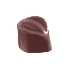 Schokoladenform  • Tropfen | 24 Mulden | Muldenmaß 32 x 25 x H 20 mm  L 275 mm  B 135 mm Produktbild