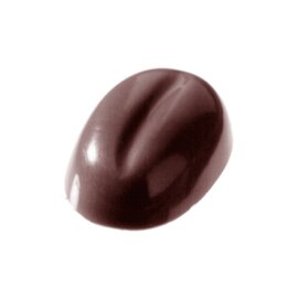 Schokoladenform  • oval | 104 Mulden | Muldenmaß 17 x 12 x H 5 mm  L 275 mm  B 135 mm Produktbild