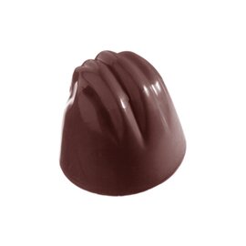 Schokoladenform  • Halbkugel | 21 Mulden | Muldenmaß Ø 34 x 29 mm  L 275 mm  B 135 mm Produktbild