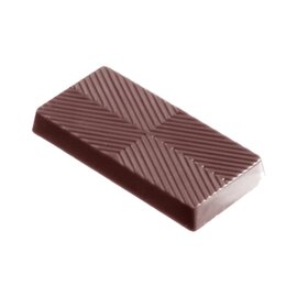 Schokoladenform  • rechteckig | 16 Mulden | Muldenmaß 49 x 24 x H 5 mm  L 275 mm  B 135 mm Produktbild