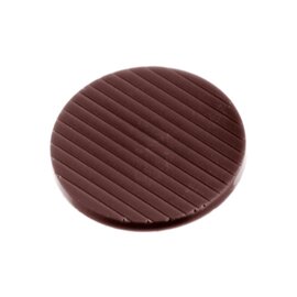 Schokoladenform  • rund | 24 Mulden | Muldenmaß Ø 30 x 2 mm  L 275 mm  B 135 mm Produktbild