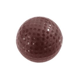 Schokoladenform  • Kugel  • Golfball | 24 Mulden | Muldenmaß Ø 30 mm  L 275 mm  B 135 mm Produktbild