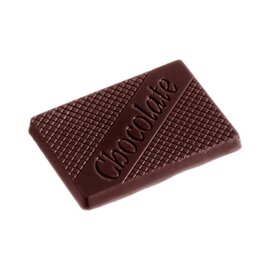 Schokoladenform  • rechteckig | 24 Mulden | Muldenmaß 41 x 30 x H 4 mm  L 275 mm  B 135 mm Produktbild