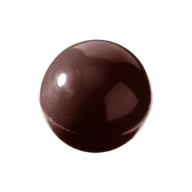 Schokoladenform  • Halbkugel | 24 Mulden | Muldenmaß Ø 20 mm  L 275 mm  B 135 mm Produktbild