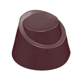 Schokoladenform  • rund | 21 Mulden | Muldenmaß Ø 29,5 x H 20,2 mm  L 275 mm  B 135 mm Produktbild
