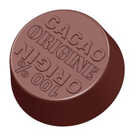 Schokoladenform  • rund | 21 Mulden | Muldenmaß Ø 30 x 12 mm  L 275 mm  B 135 mm Produktbild
