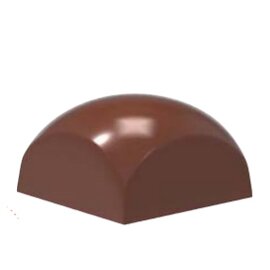Schokoladenform  • quadratisch | 24 Mulden | Muldenmaß 25,5 x 25,5 x H 15 mm  L 275 mm  B 135 mm Produktbild