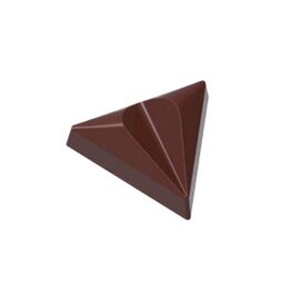 Schokoladenform  • Dreieck | 21 Mulden | Muldenmaß 9,5 x 34,5 x 13,5 mm  L 275 mm  B 135 mm Produktbild