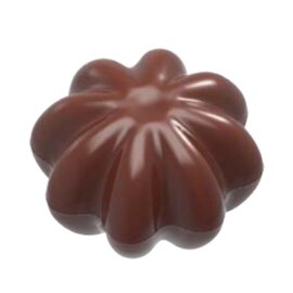 Schokoladenform • Blume | 21 Mulden | Muldenmaß 30 x 30 x H 10 mm  L 275 mm  B 135 mm Produktbild