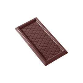 Schokoladenform  • rechteckig | 12 Mulden | Muldenmaß 78 x 38 x H 4 mm  L 275 mm  B 175 mm Produktbild