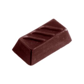 Schokoladenform  • rechteckig | 30 Mulden | Muldenmaß 38 x 20 x H 11 mm  L 275 mm  B 175 mm Produktbild