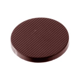 Schokoladenform  • rund | 24 Mulden | Muldenmaß Ø 36 x 4 mm  L 275 mm  B 175 mm Produktbild