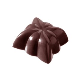 Schokoladenform  • quadratisch | 35 Mulden | Muldenmaß 25 x 25 x H 11 mm  L 275 mm  B 175 mm Produktbild