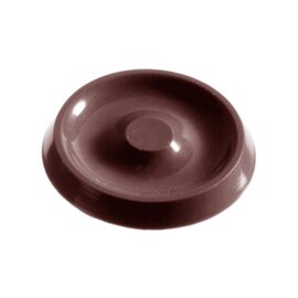 Schokoladenform  • Kranz | 24 Mulden | Muldenmaß Ø 36 x 4 mm  L 275 mm  B 175 mm Produktbild